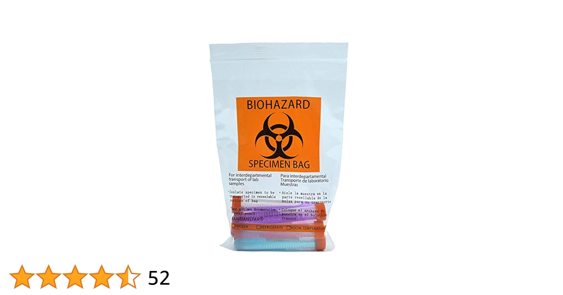 Amazon.com: Mantianstar 1000pcs Biohazard Specimen bags
